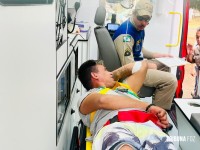 PM prende três pessoas com arma e drogas no Lagoa Dourada. Um dos preso foi baleado tentando fugir