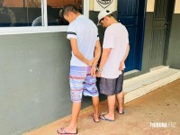 PM prende três pessoas com arma e drogas no Lagoa Dourada. Um dos preso foi baleado tentando fugir