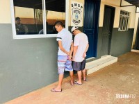 PM prende três pessoas com arma e drogas no Lagoa Dourada. Um dos preso foi baleado tentando fugir
