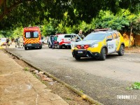 PM prende três pessoas com arma e drogas no Lagoa Dourada. Um dos preso foi baleado tentando fugir