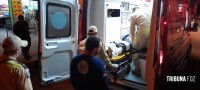 Siate socorre duas vítimas após colisão moto x moto no Porto Meira