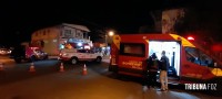 Siate socorre duas vítimas após colisão moto x moto no Porto Meira