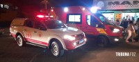 Siate socorre duas vítimas após colisão moto x moto no Porto Meira