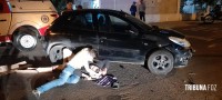 Siate atende vítima de acidente de trânsito na Rua Águas Marinhas, no Porto Meira