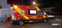 Siate atende vítima de acidente de trânsito na Rua Águas Marinhas, no Porto Meira