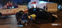 Siate atende vítima de acidente de trânsito na Rua Águas Marinhas, no Porto Meira