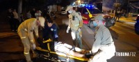 Siate atende vítima de acidente de trânsito na Rua Águas Marinhas, no Porto Meira
