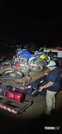 Falhou o "rolezinho" dos motociclistas durante a madrugada. 16 motos foram apreendidas 