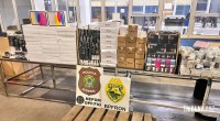 PF e PM apreendem centenas de produtos eletrônicos na margem do Rio Paraná