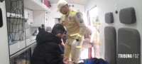 Siate socorre duas vitimas de agressão no Jardim Panorama