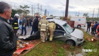 Funcionário da Itaipu Binacional morre após acidente de trânsito defronte a ANDE 