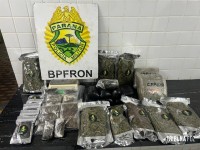 BPFRON apreende drogas e detém duas mulheres e um menor em Céu Azul 