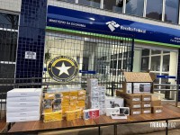 Receita Federal apreende cerca de R$100 mil em eletrônicos descaminhados em São Miguel do Iguaçu