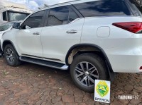 BPFRON recupera camionete em Foz do Iguaçu furtada em Santa Catarina