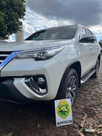 BPFRON recupera camionete em Foz do Iguaçu furtada em Santa Catarina