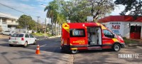 Siate socorre vítima de acidente de trânsito na Av. das Cataratas