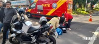 Siate socorre vítima de acidente de trânsito na Av. das Cataratas