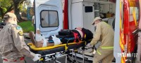 Siate socorre vítima de acidente de trânsito na Av. das Cataratas