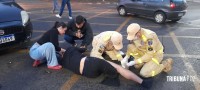 Motociclista fica gravemente ferido após colisão na Av. das Cataratas
