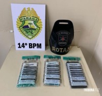 Polícia Militar apreende menor por ato infracional análogo a tráfico de drogas em Medianeira
