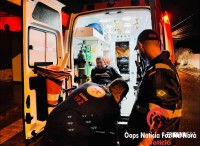 Levou facada da mulher e ainda pediu pra polícia convencer ela a voltar para ele no bairro Três Lagoas