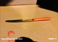Levou facada da mulher e ainda pediu pra polícia convencer ela a voltar para ele no bairro Três Lagoas