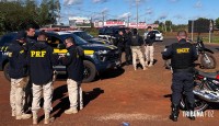 PRF atua em ação conjunta para reprimir "piranhas" na BR-469 em Foz do Iguaçu