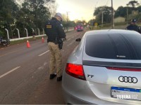 PM realiza operação bloqueio em conjunto com Guarda Municipal e Foztrans em Foz do Iguaçu