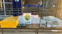 Polícia Militar apreende mercadorias de descaminho na Rodoviária de Foz do Iguaçu