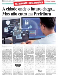 A cidade onde o futuro chega... Mas não entra na Prefeitura