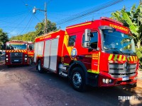 Incêndio atinge residência no bairro Portal da Foz