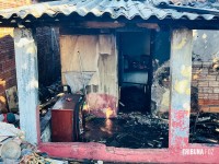 Incêndio atinge residência no bairro Portal da Foz