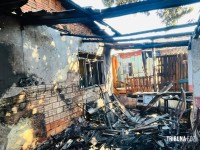 Incêndio atinge residência no bairro Portal da Foz