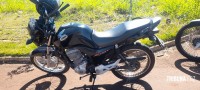 Entregador fica ferido após colisão entre moto e caminhão em Foz do Iguaçu