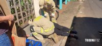 Idoso de 67 anos é socorrido pelo Siate após queda de bicicleta no Porto Meira