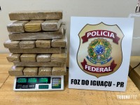 Policia Federal prende passageira com drogas na Rodoviária Foz do Iguaçu