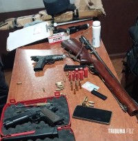 Policia Nacional do Paraguai troca tiros deixando saldo de dois presos, sendo um ferido e um policial baleado