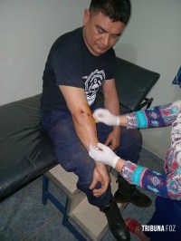 Policia Nacional do Paraguai troca tiros deixando saldo de dois presos, sendo um ferido e um policial baleado