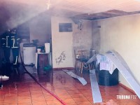 Incêndio atinge residência no Jardim Itália neste sábado