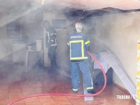 Incêndio atinge residência no Jardim Itália neste sábado
