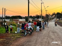 Acidente gravíssimo deixa duas vítimas feridas na Rua Angatuba no Bairro Três Lagoas