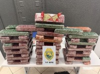 PM apreende drogas com o suporte de aeronave policial em Foz do Iguaçu