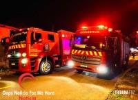 Incêndio a residência assusta moradores no Jardim Nacional