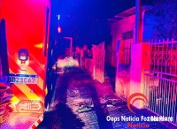 Incêndio a residência assusta moradores no Jardim Nacional