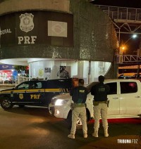 PRF recupera veículo roubado minutos após assalto em Medianeira