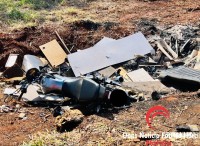 Motociclista fica ferido após acidente com veículo do CCZ em Foz do Iguaçu