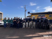 PRF realiza operação para fiscalizar veículos de transporte de passageiros em Santa Terezinha de Itaipu