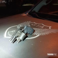 GTA da Guarda Municipal detém quatro pessoas com revolver após abordagem