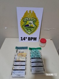 Polícia Militar prende homem por tráfico de drogas em Medianeira