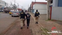 ROCAM frustra assalto em Foz do Iguaçu: Um baleado e dois presos no Jardim São Paulo